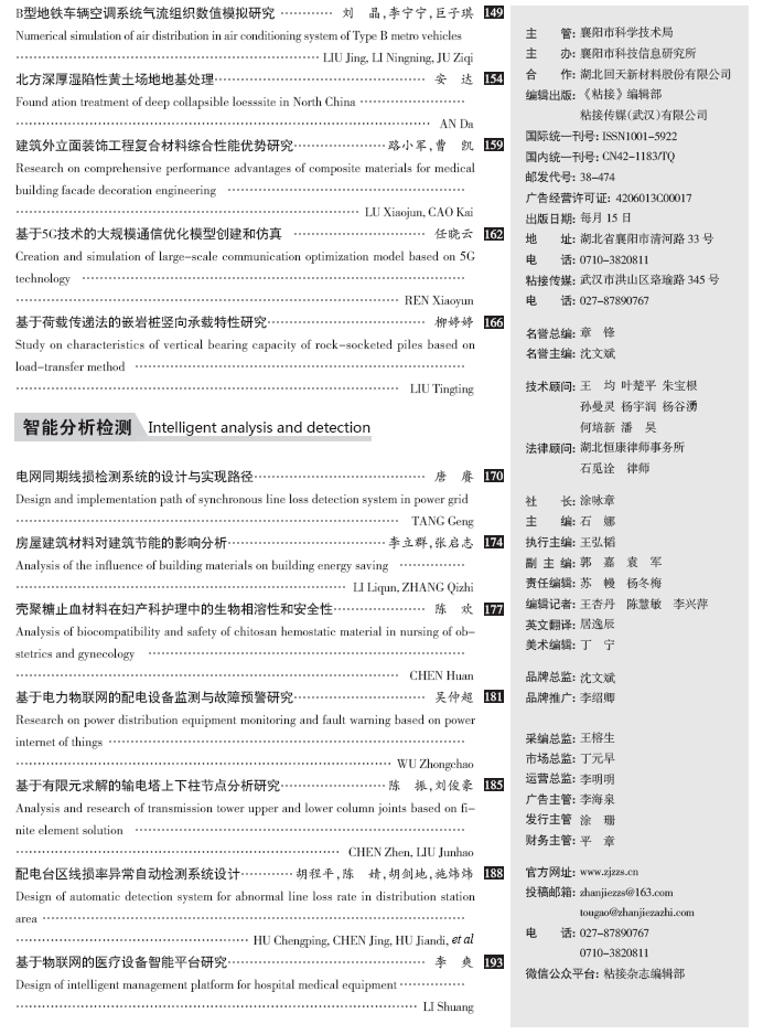 2022年第5期目錄